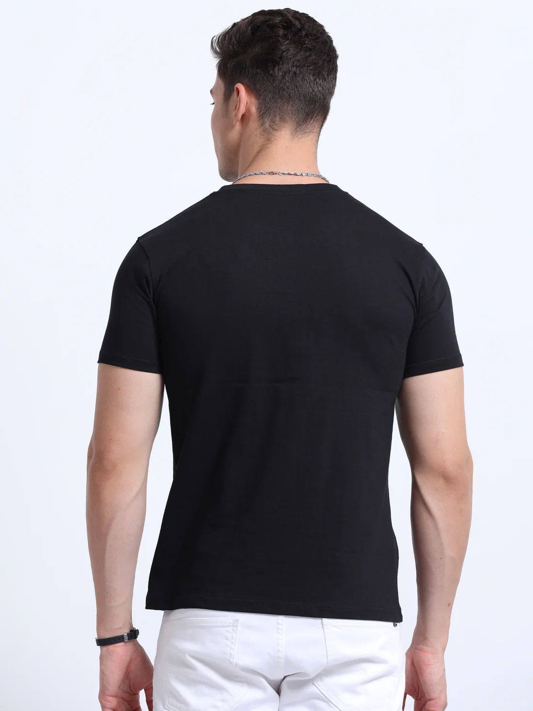 Assassin Round Neck T-Shirt Black 100% Cotton - Image 5