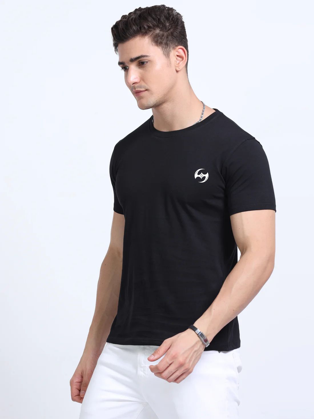 Assassin Round Neck T-Shirt Black 100% Cotton
