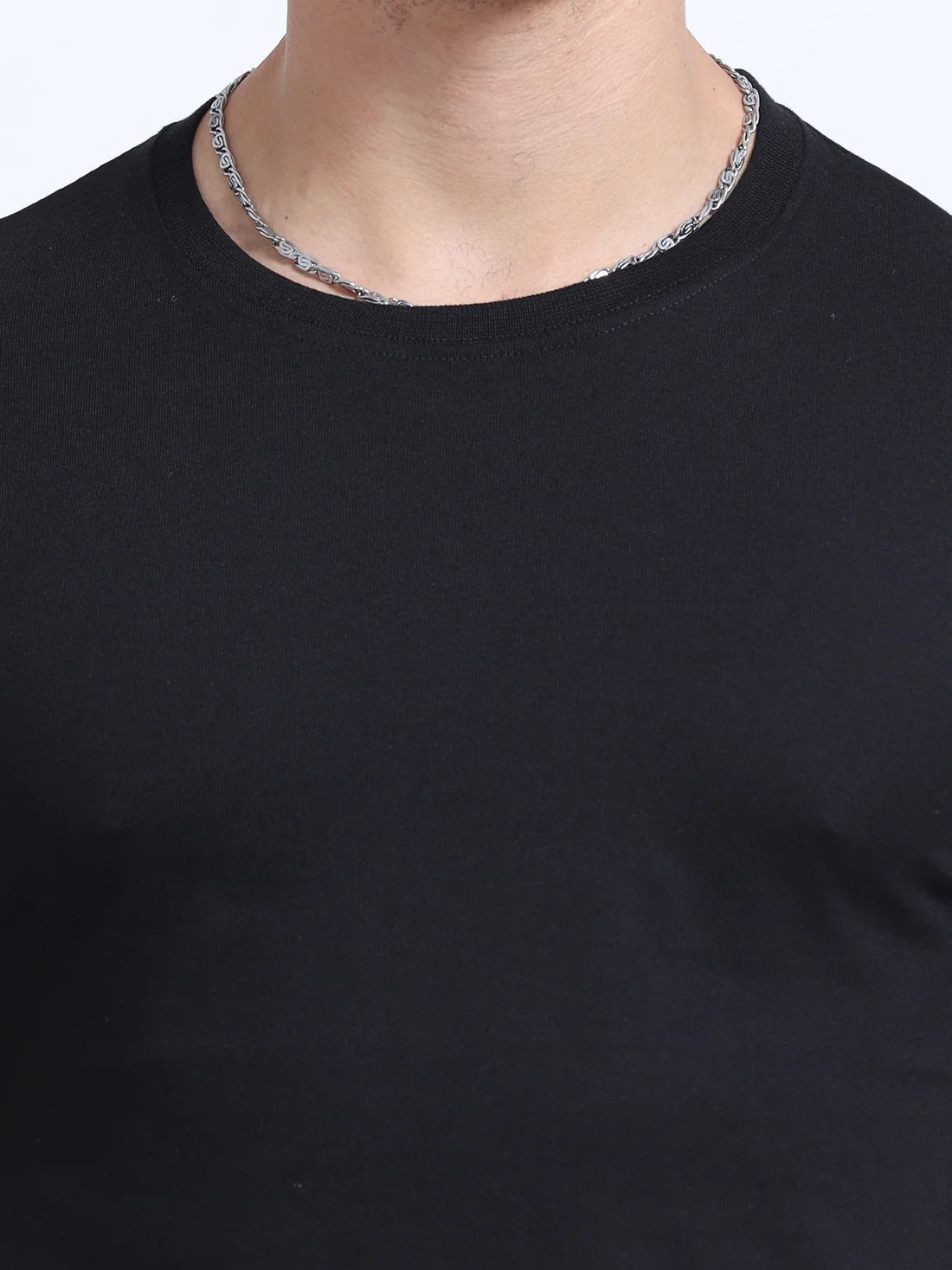 Titan Round Neck T-Shirt Black EcoBlend - Image 6
