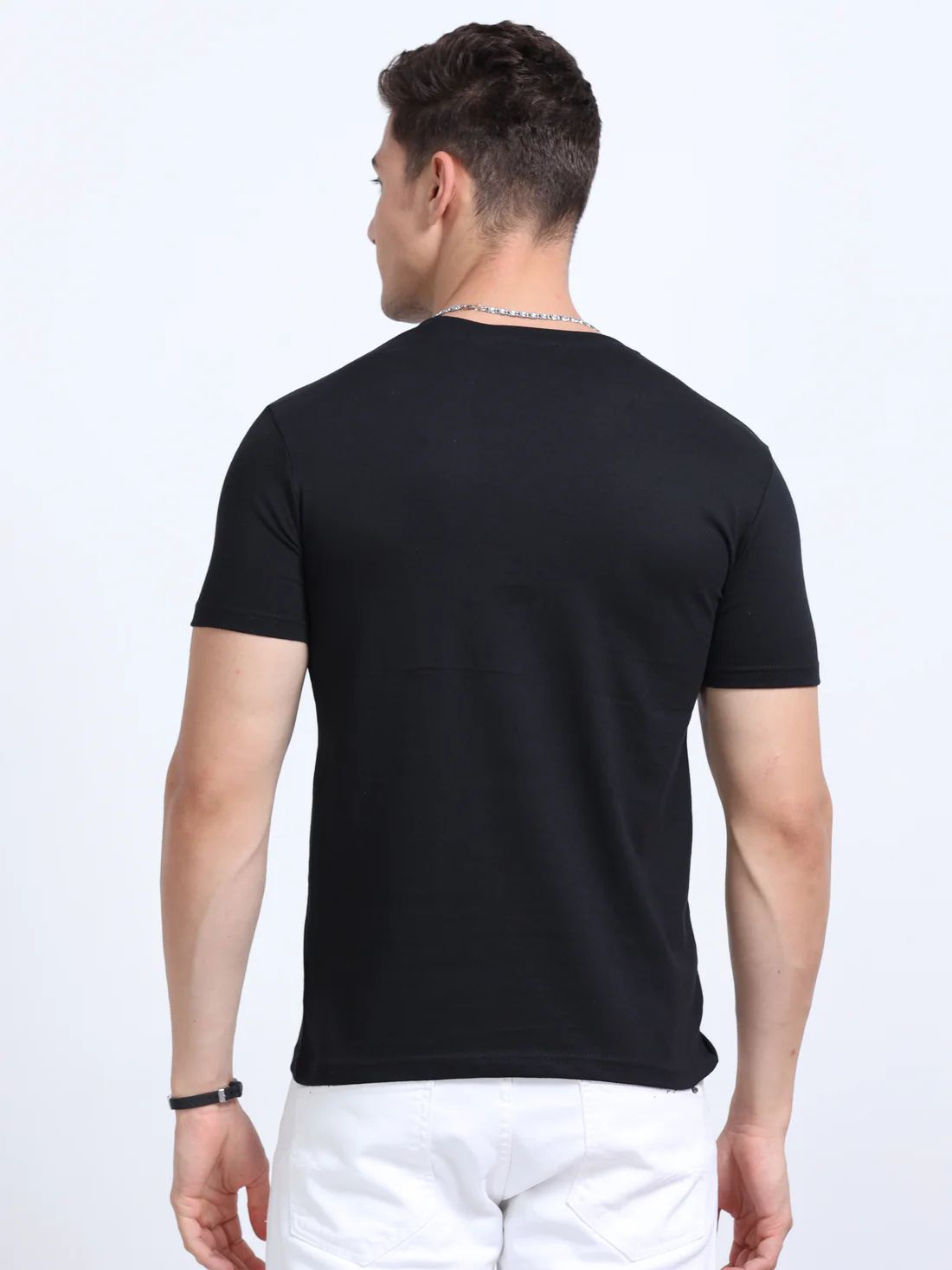 Titan Round Neck T-Shirt Black EcoBlend - Image 5