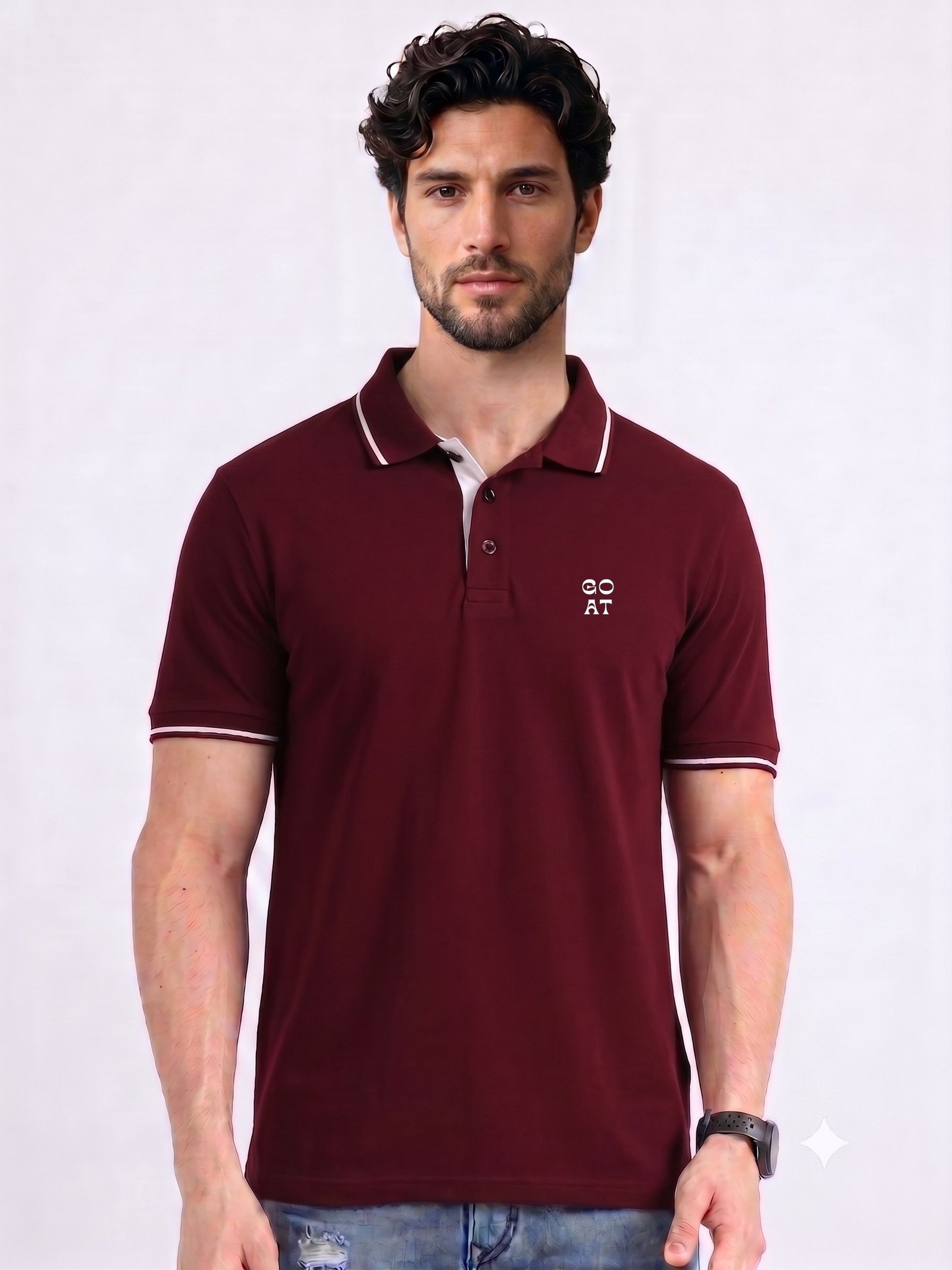 goat-edition-premium-maroon-polo-t-shirt-white-tipping-front